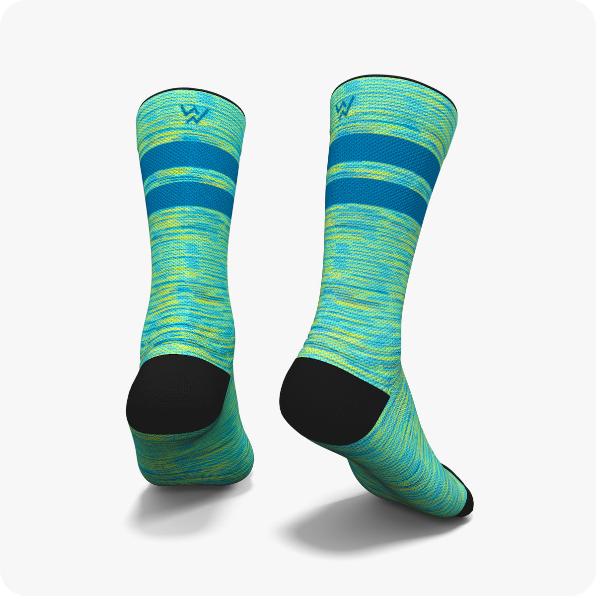 calcetines-MIXED - AZUL/VERDE-wabiks