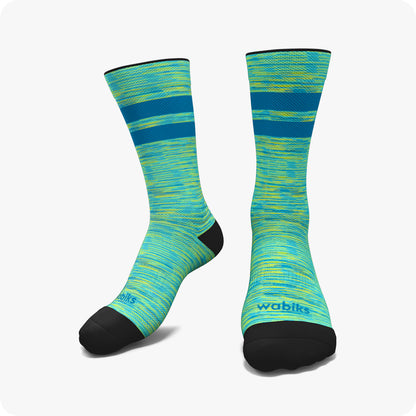 calcetines-MIXED - AZUL/VERDE-wabiks