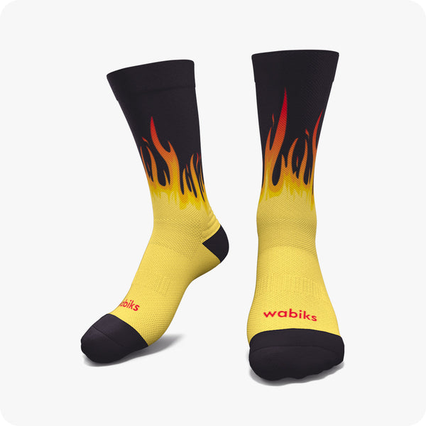 Calcetines de Pádel MIXED Naranja Fluor | Energy socks Bikkoa