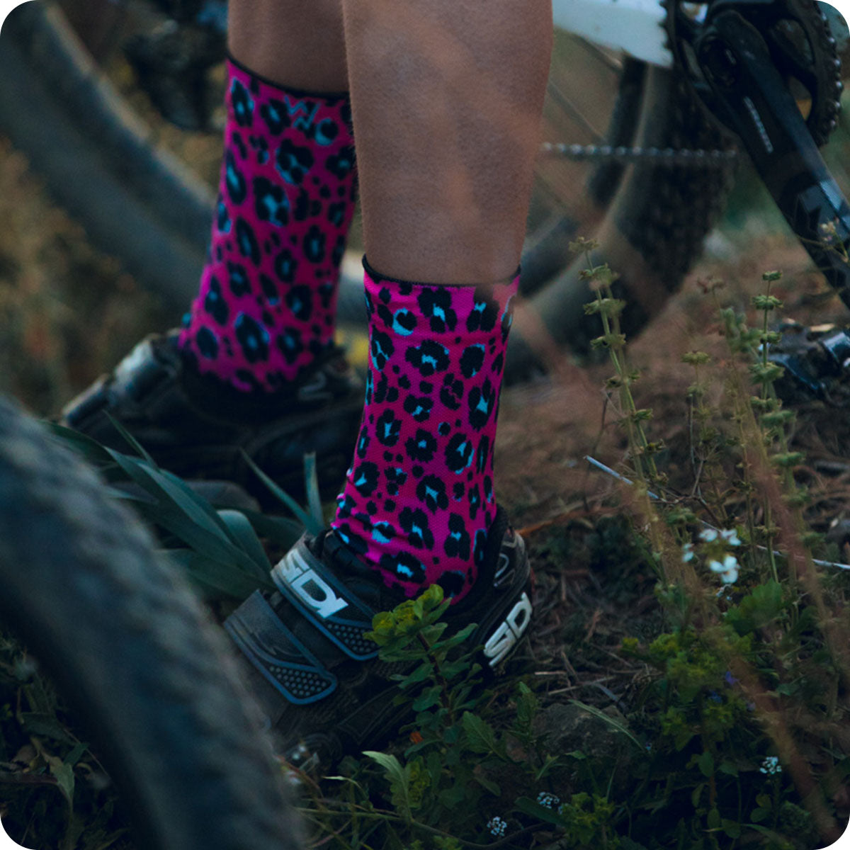Calcetines Deportivos Leopardo: Crosstraining, Ciclismo, Running y