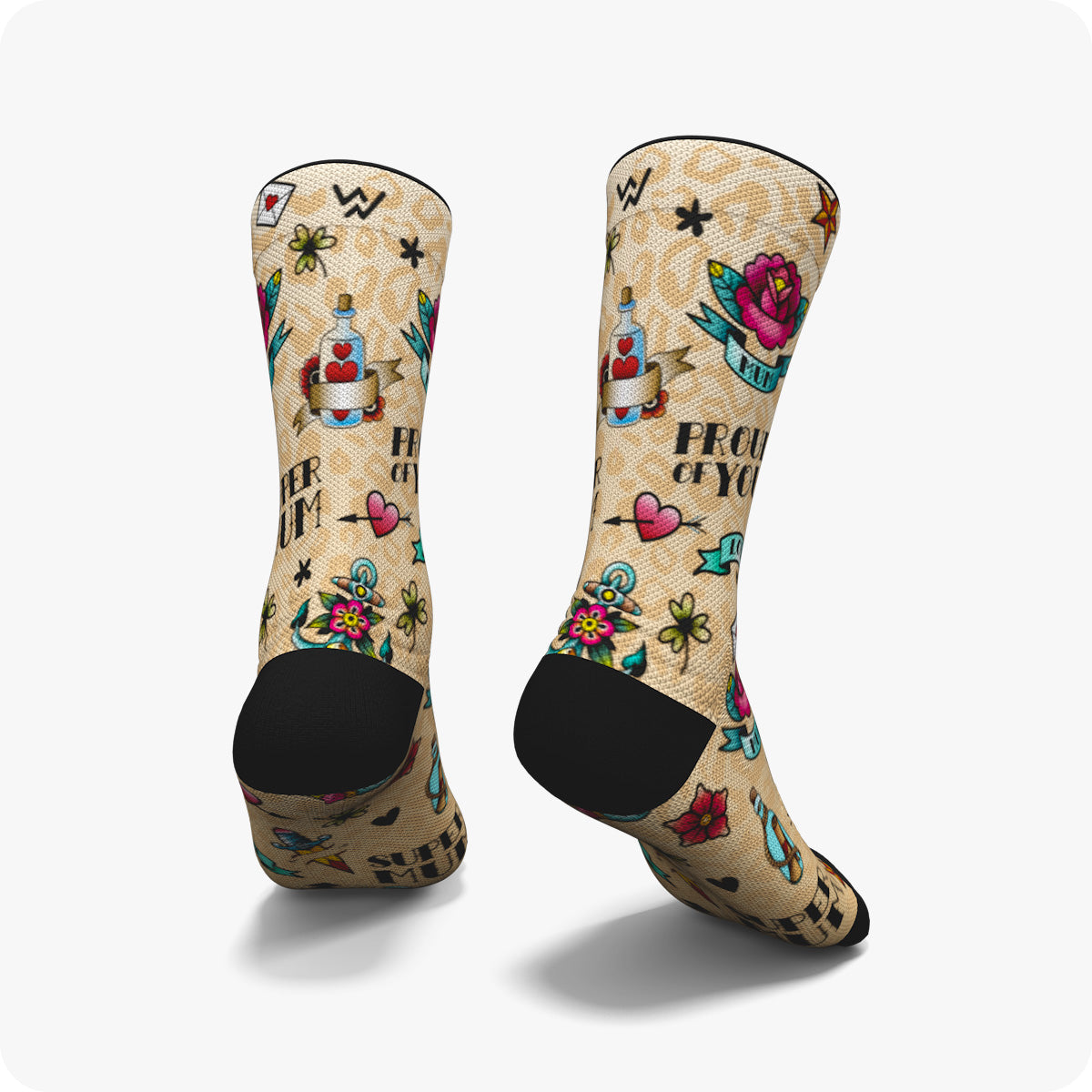 calcetines-AMOR DE MADRE-wabiks