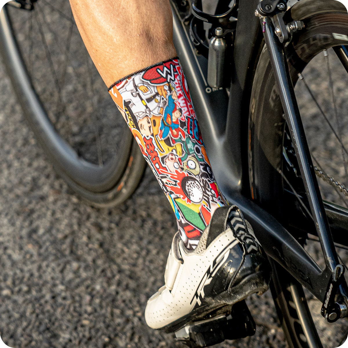 Calcetines para ciclismo. Los diseños más originales y divertidos.